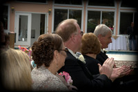Wedding Party on dock